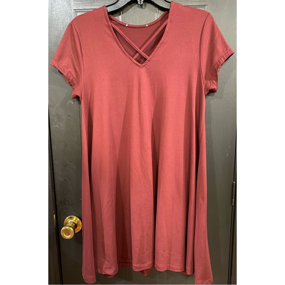 Red Cutout Dress